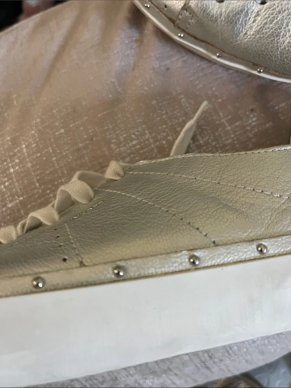 like new Rebecca Minkoff made in Italy, silver shoes